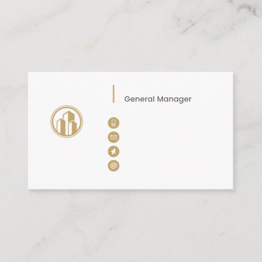 カードの作成 名刺 (正面)