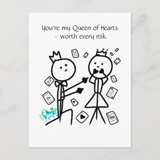 カードの家カスタマイズの葉書 ポストカード (正面)