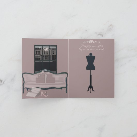 カードの後で幸せに サンキューカード (内部)