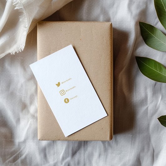 カードの感謝していソーシャルリンクを挿入するフォイル効果 エンクロージャーカード