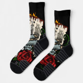 カードの手 ソックス (左)