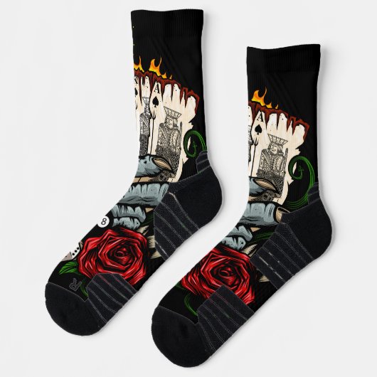 カードの手 ソックス (左)