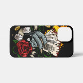 カードの手 iPhoneケース (裏面横)