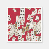 カードの攻撃4 スタンダードカクテルナプキン (正面)