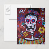 カードの死亡日 ポストカード (正面/裏面)