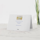 カードの水色/サンフランシスコ湾の港 カード (裏面)