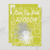 カードの色を変更 - 任意の色に 案内ポストカード (正面/裏面)