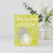 カードの色を変更 - 任意の色に 案内ポストカード (スタンド正面)