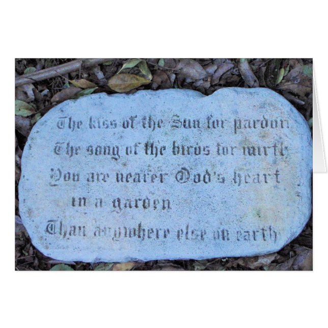 カードの詩 (正面横)