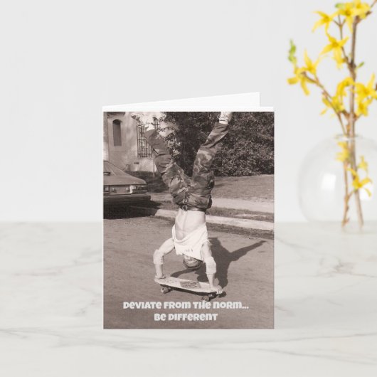 カードの逸脱 カード (黄色い花)