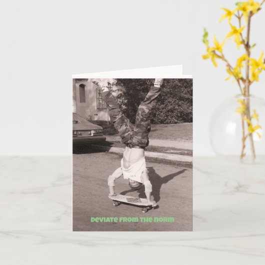 カードの逸脱 カード (黄色い花)