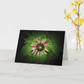 カードのConeflower カード (黄色い花)