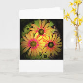 カードのConeflower カード (黄色い花)