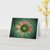 カードのConeflower カード (黄色い花)