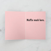 カードはいつでもである何マフィン カード (内部)