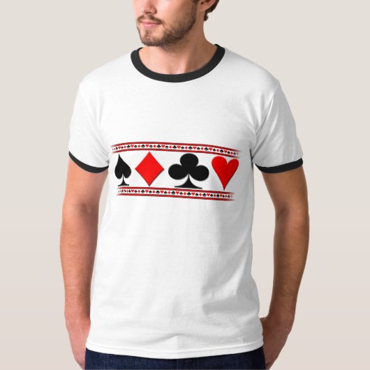 カードはティーに適します Tシャツ (正面)