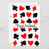 カードは任意の大事な行事に適合 招待状 (正面/裏面)