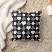 カードは白黒に適します クッション (ブランケット)