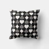 カードは白黒に適します クッション (裏面)