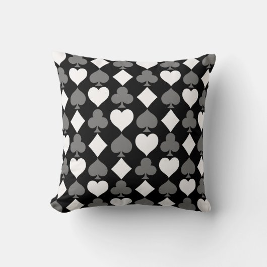カードは白黒に適します クッション (正面)