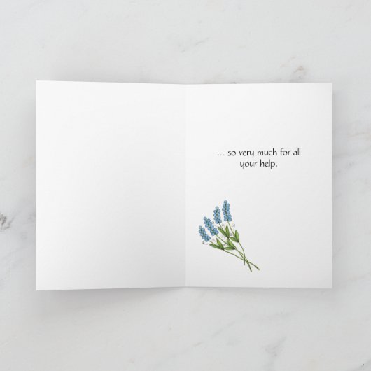 カードをありがとう救済さん サンキューカード (内部)