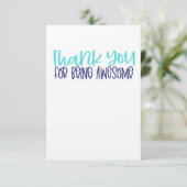 カードをありがとう素晴らし。 サンキューカード (スタンド正面)