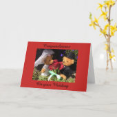 カードをおめで結婚とうございます カード (黄色い花)