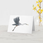 カードをはずしている素晴らしい青鷲 カード (黄色い花)