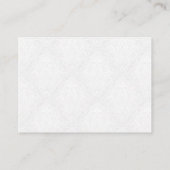 カードをセットするバタフライブロケードパープル プレイスカード (裏面)