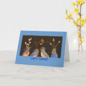 カードをツイートしよう カード (黄色い花)