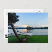 カードをリラックス空白の置く所 ポストカード (正面/裏面)