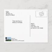 カードをリラックス空白の置く所 ポストカード (裏面)