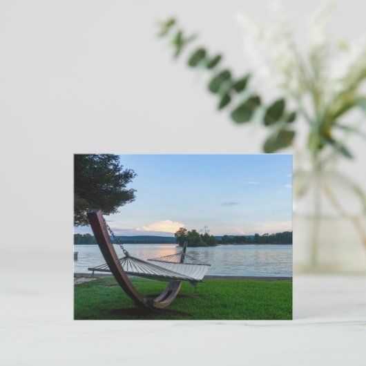 カードをリラックス空白の置く所 ポストカード (スタンド正面)