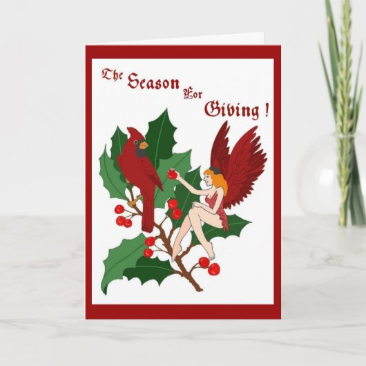 カードを与えるための季節 シーズンカード (正面)