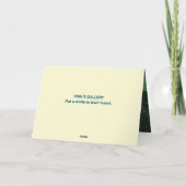 カードを使い祝過ぎる サンキューカード (裏面)