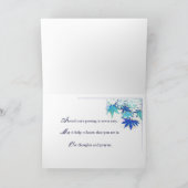 カードを使って哀悼の意を表して カード (内部)