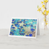 カードを使って哀悼の意を表して カード (黄色い花)