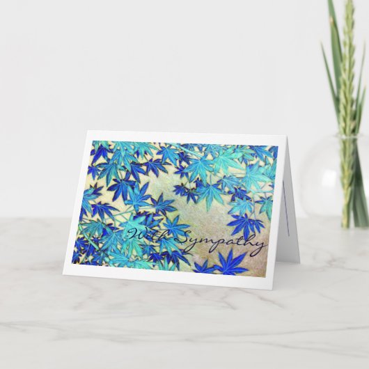 カードを使って哀悼の意を表して カード (正面)