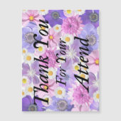 カードを受け取って結婚くれてありがとう (正面)