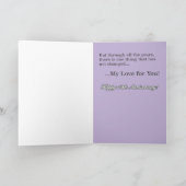 カードを変える10周年記念 カード (内部)