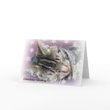 カードを夢を見るクリスマス