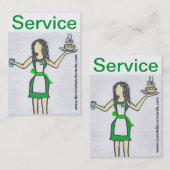 カードを妨げないで下さい。Com (制御のウェートレス)。 名刺 (正面/裏面)