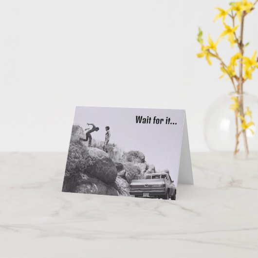 カードを待つ カード (黄色い花)