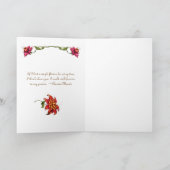 カードを恋しく思います カード (内部)