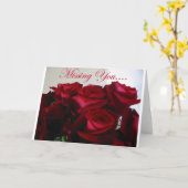 -カードを恋しく思います カード (黄色い花)