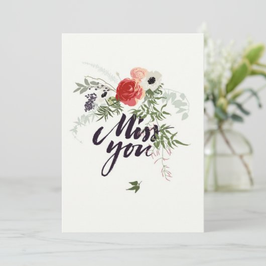 カードを恋しく思って下さい カード (スタンド正面)