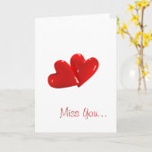 ""カードを恋しく思って下さい カード (黄色い花)