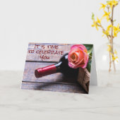 カードを愛祝している時だ。 カード (黄色い花)