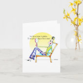 カードを憎まないで下さい カード (黄色い花)