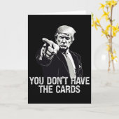 カードを持ってないじゃないですか ドナルド・トランプ アメリカ対ウクライナ カード (黄色い花)